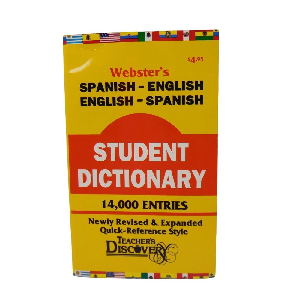Websters Spanish English DICT Teacher's Discovery Staff